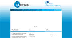 Desktop Screenshot of cs-printers.co.uk
